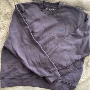 Setactive charcoal pullover sweater oversized